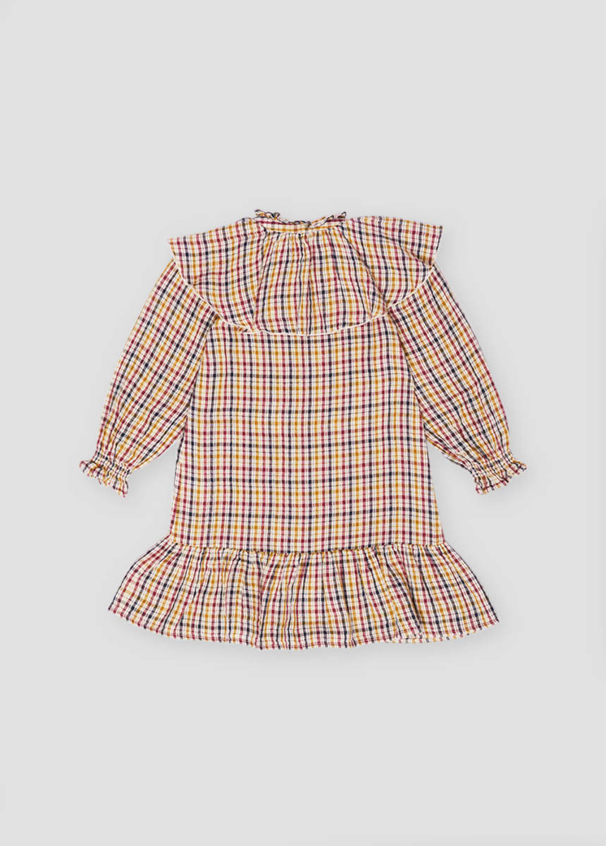 Benerice Dress - Multicolor Check