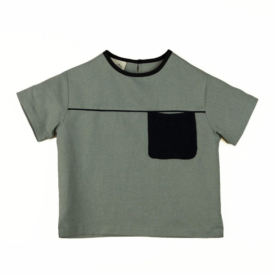 Shirt With Pocket - Green Shirts Popelin 