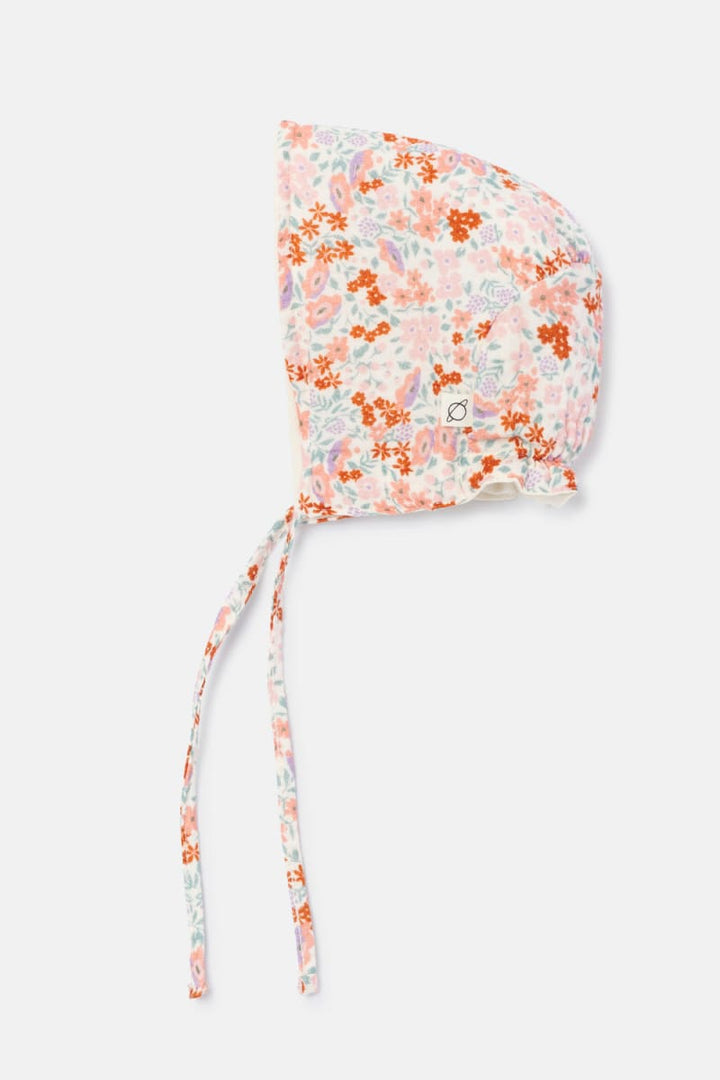 Sweet Floral Baby Bonnet - Unique