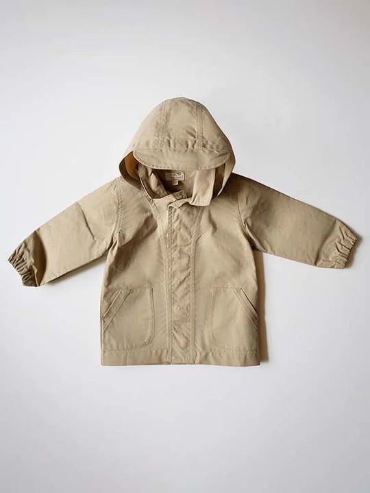 The Rain Jacket - Khaki Rain Jackets The Simple Folk 