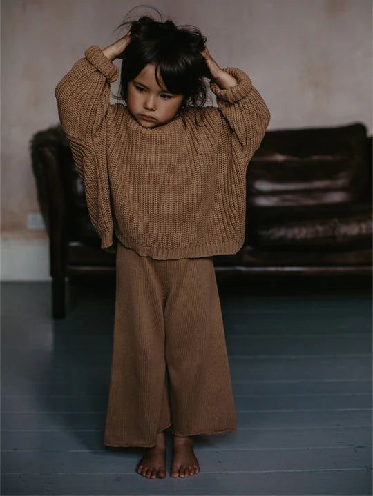 The Chunky Sweater - Caramel Sweaters The Simple Folk 