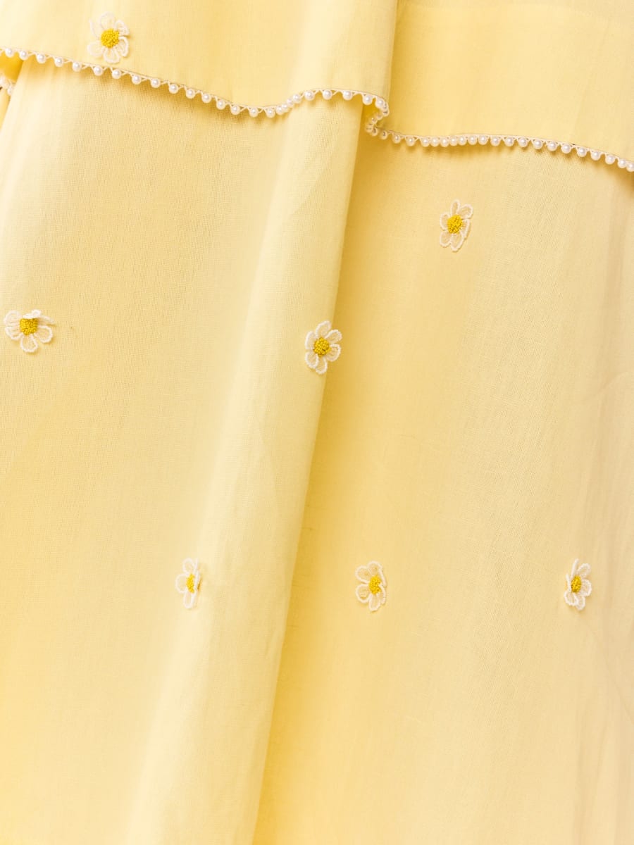 Daisy Dress - Soft Butter Yellow