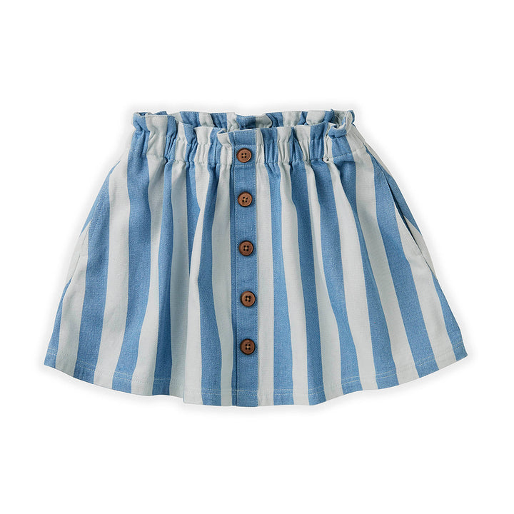Skirt - Denim Stripe Dresses + Skirts Sproet & Sprout 