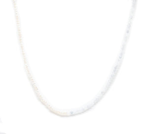 Edie Necklace - Light Jasper