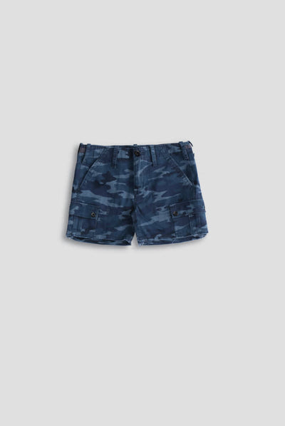 Drill Shorts - Navy Camouflage