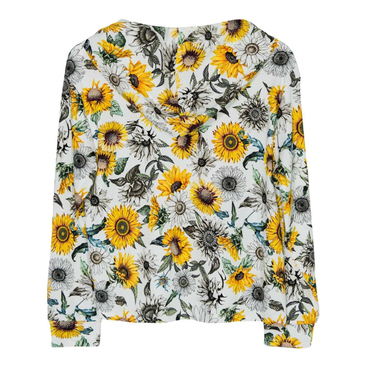 Ladies Pullover Hoodie - Sunflower
