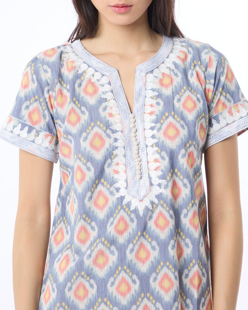 Eden Dress - Blue