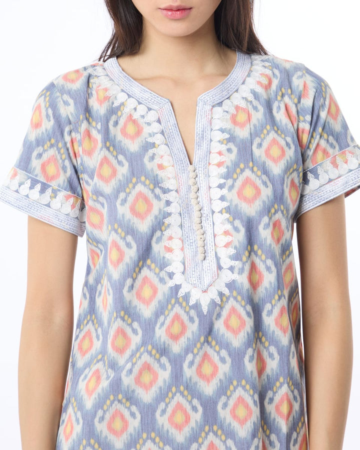 Eden Dress - Blue