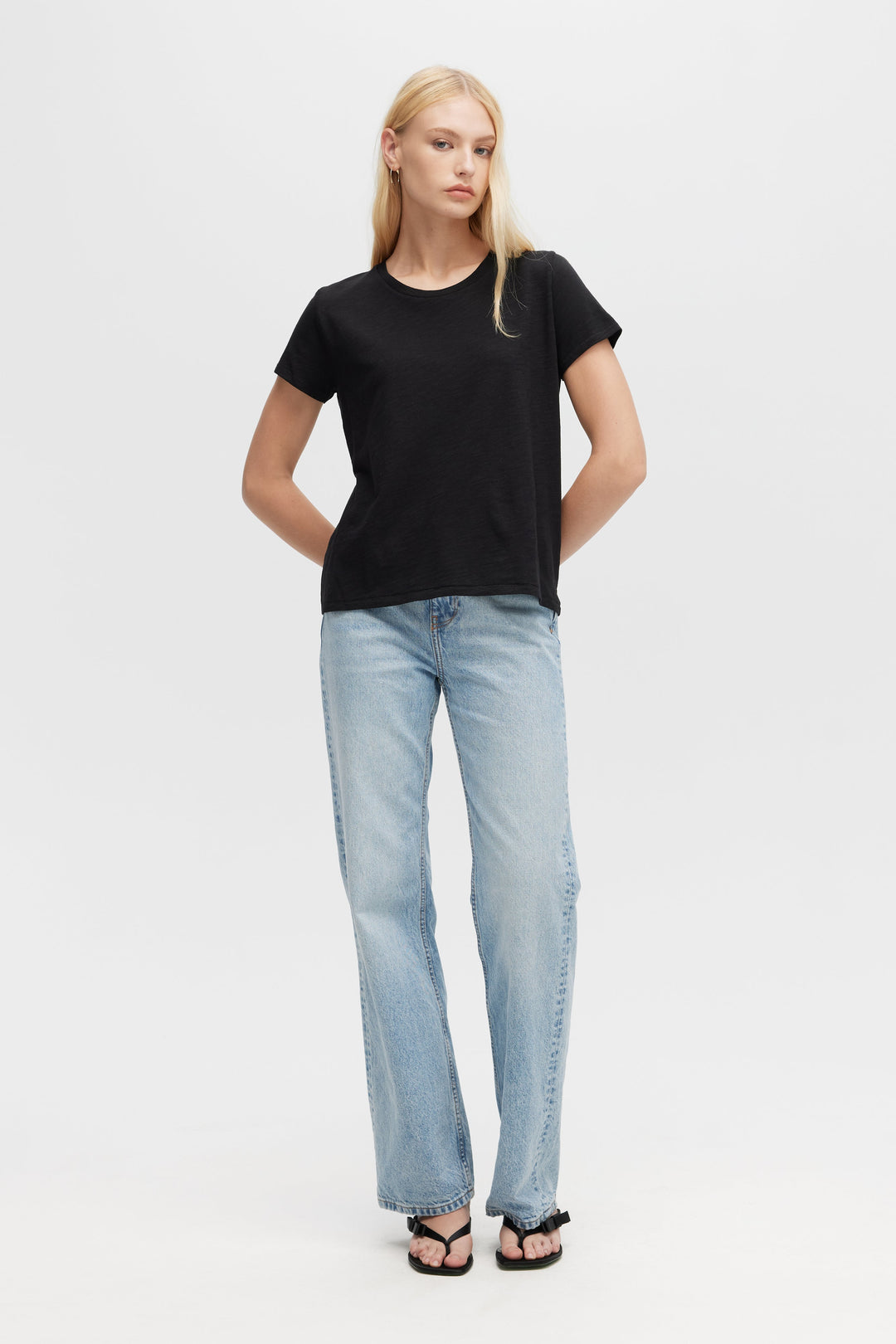 Jane Perfect Tee - Vintage Black