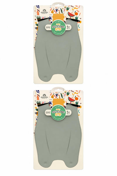 The Evolved Parent Co. Wonder Bib 2-Pack - Sage