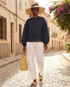 Strasbourg Spring Summer Blouse - Kalonji