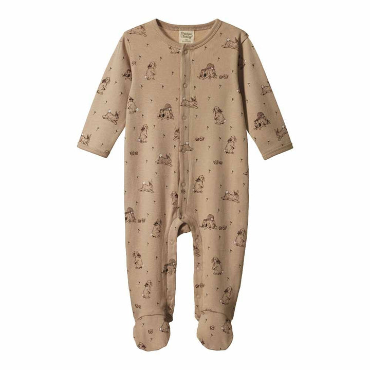 Cotton Stretch & Grow - Forest Friends Print