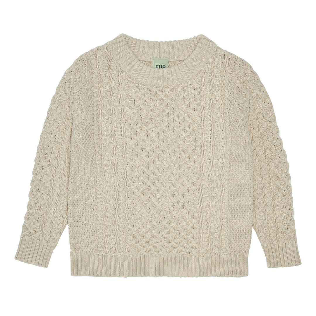 Structure Sweater - Ecru Sweaters FUB 