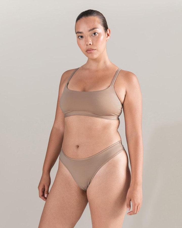 The Scoop Neck Bralette - Bare 03