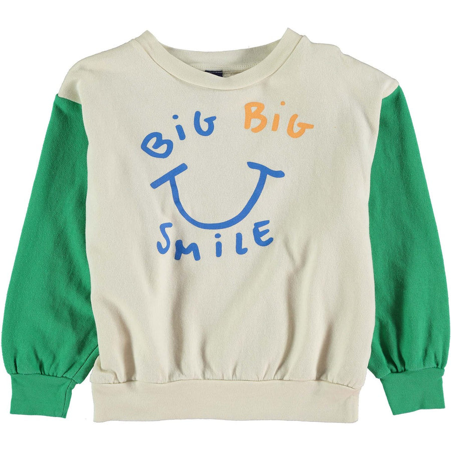 Sweatshirt Big Smile - Green Sweatshirts BonMot 