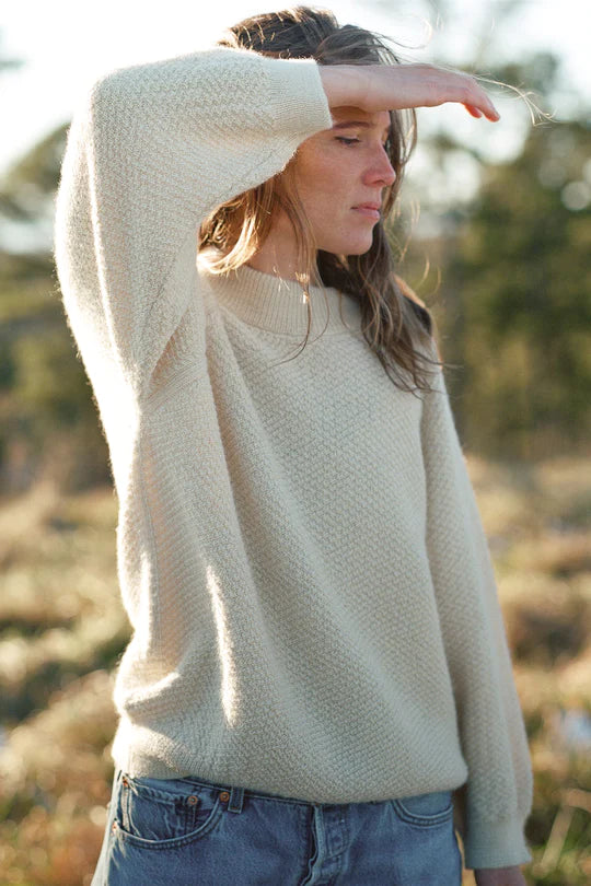 Sweatshirt Sweater Woman - Natural