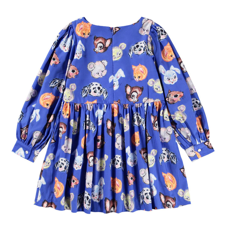 Cleo Dress Long Sleeve - Violet Blue