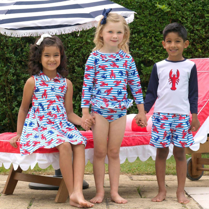 Lobster Rash Guard Set