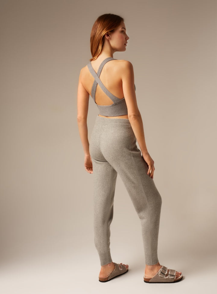 London | Cashmere Joggers - Grey