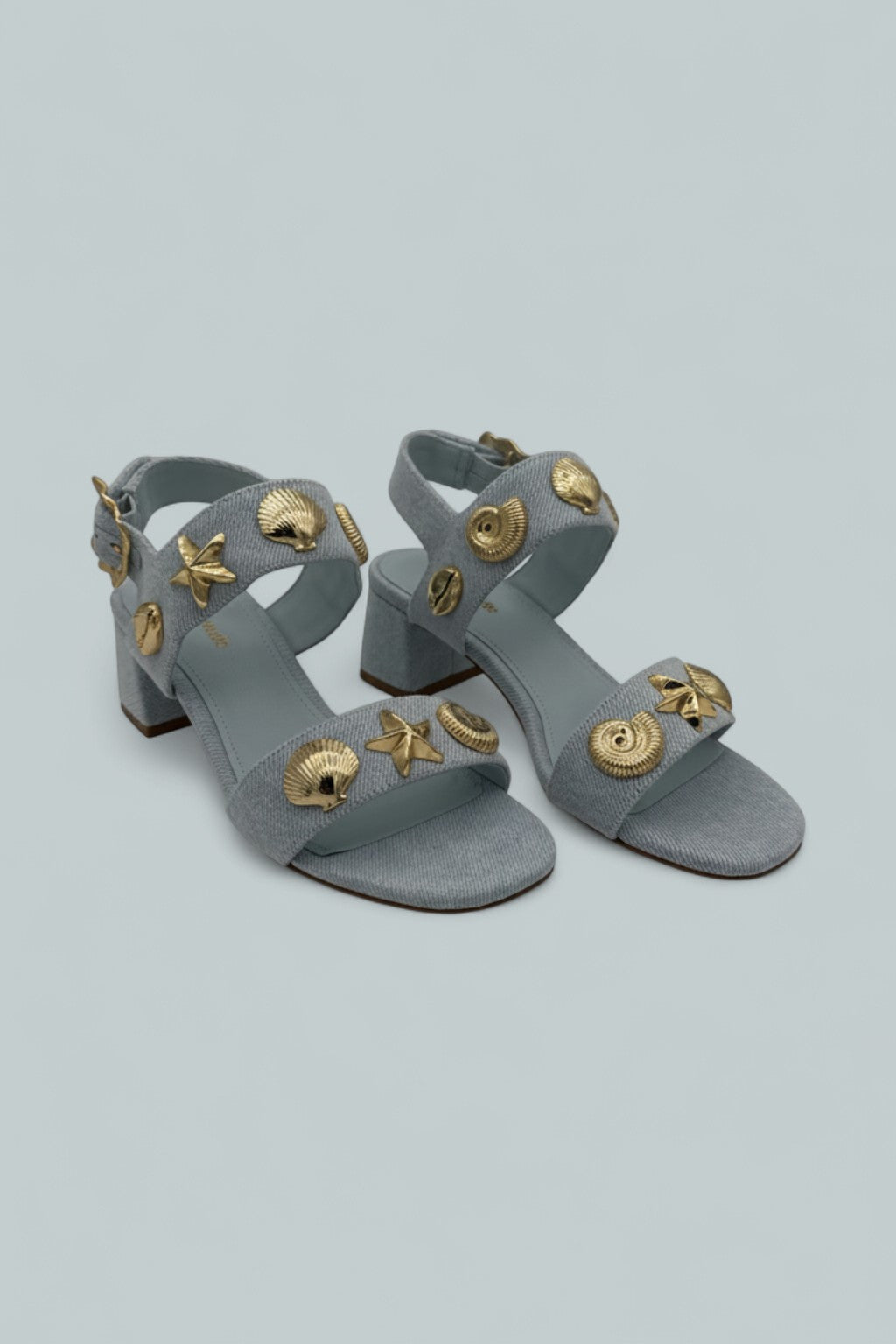 Madison Block Maya Denim Sandals - Maya Denim