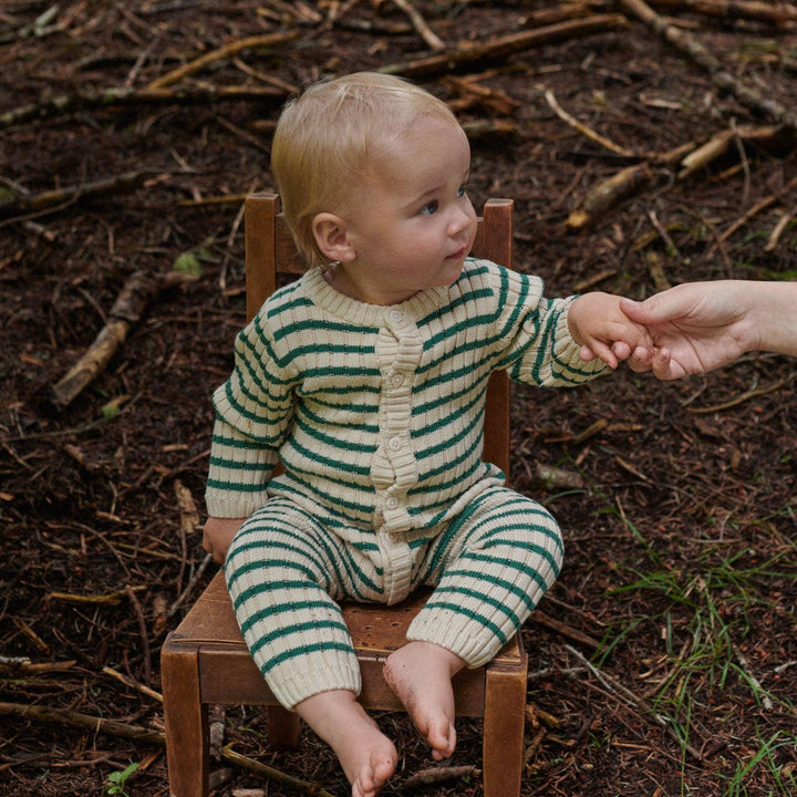 Lou Suit - Pine Sailor Stripe
