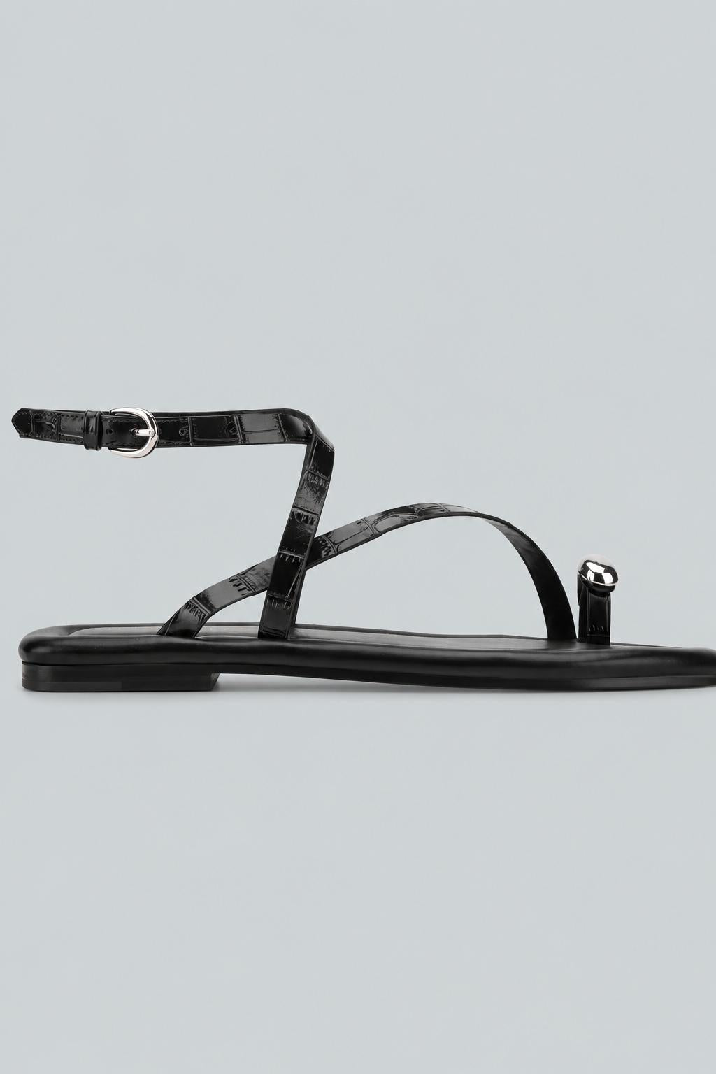 Glynnie Sandals - Black 001 Leather