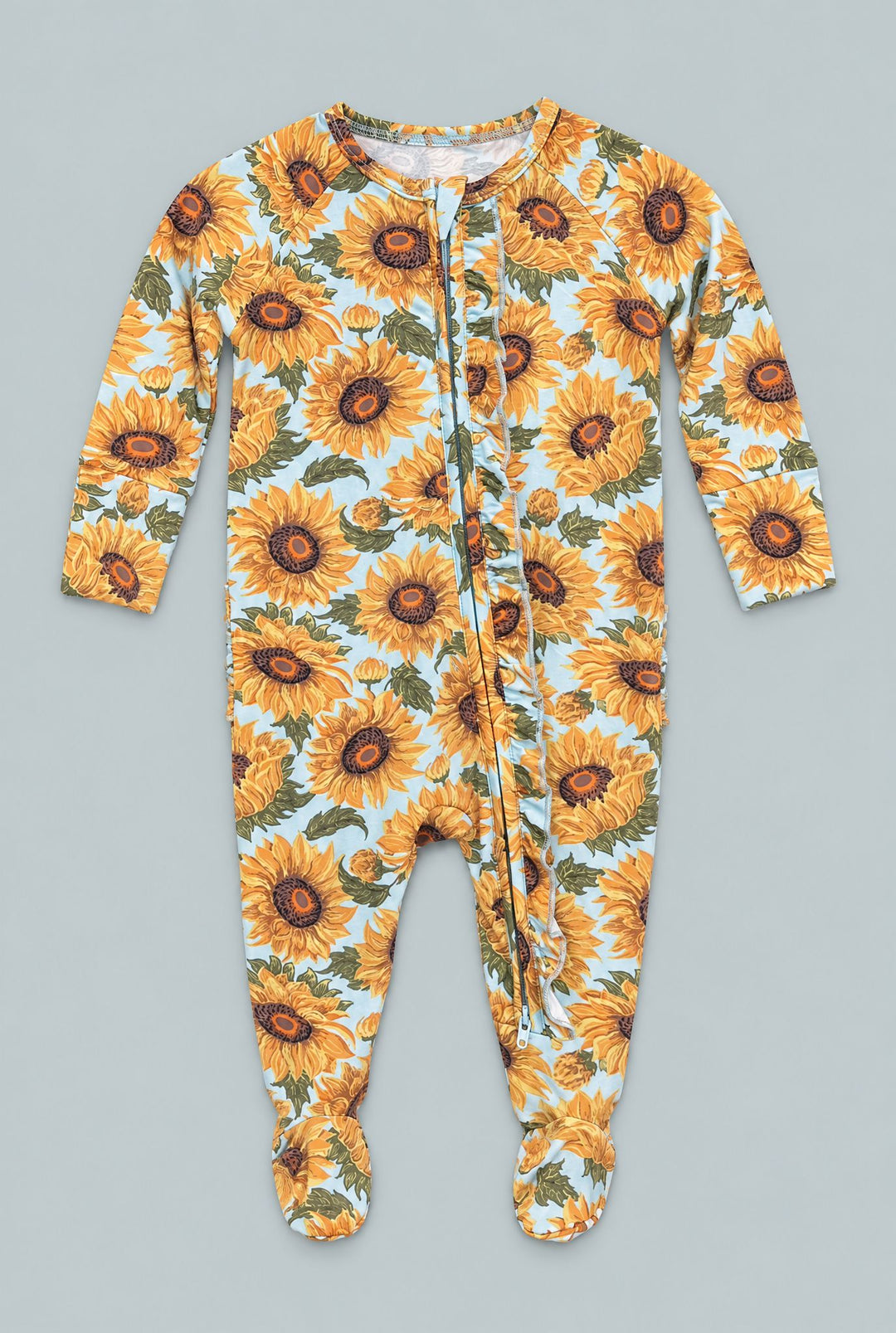 Ruffle Footie - Sammy's Sunflower