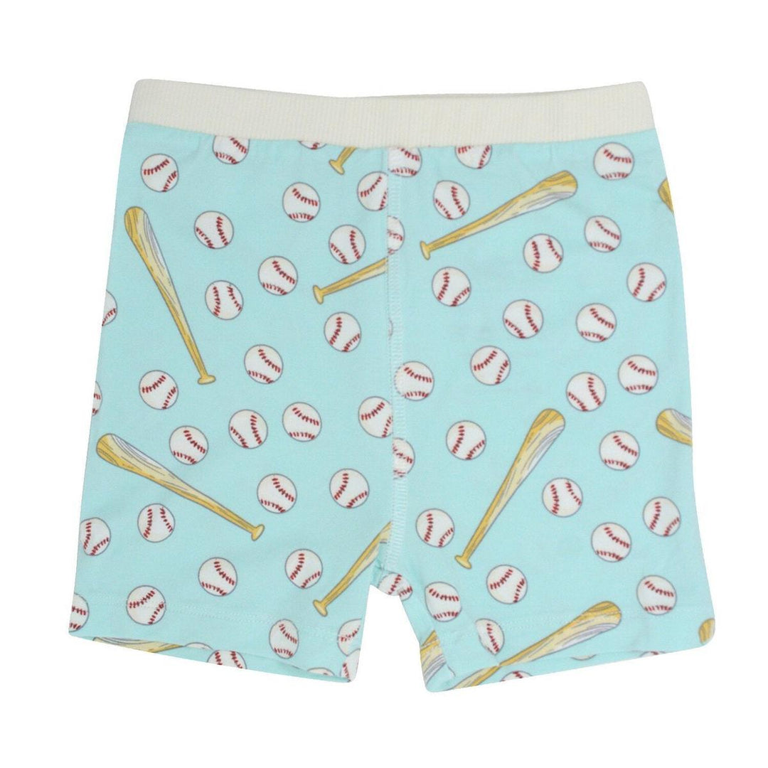 Summer PJ - Little Slugger Aqua