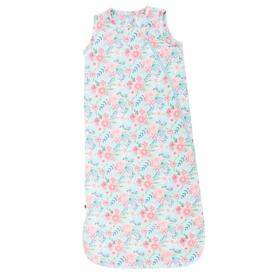 1.5 TOG Sleep Sack - Aqua Floral