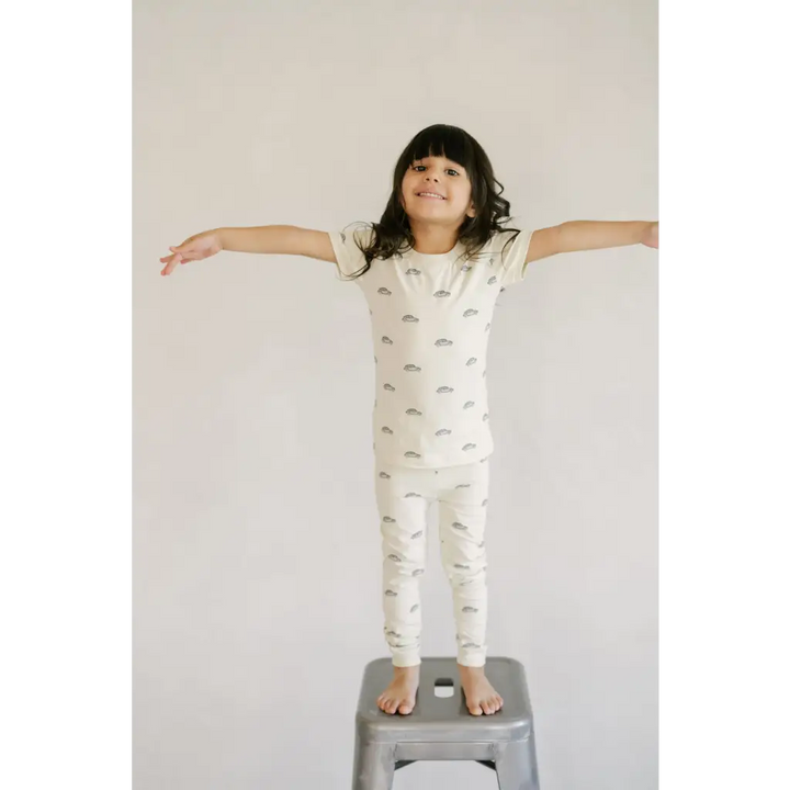 Retro Cruiser Baby Pajama Set