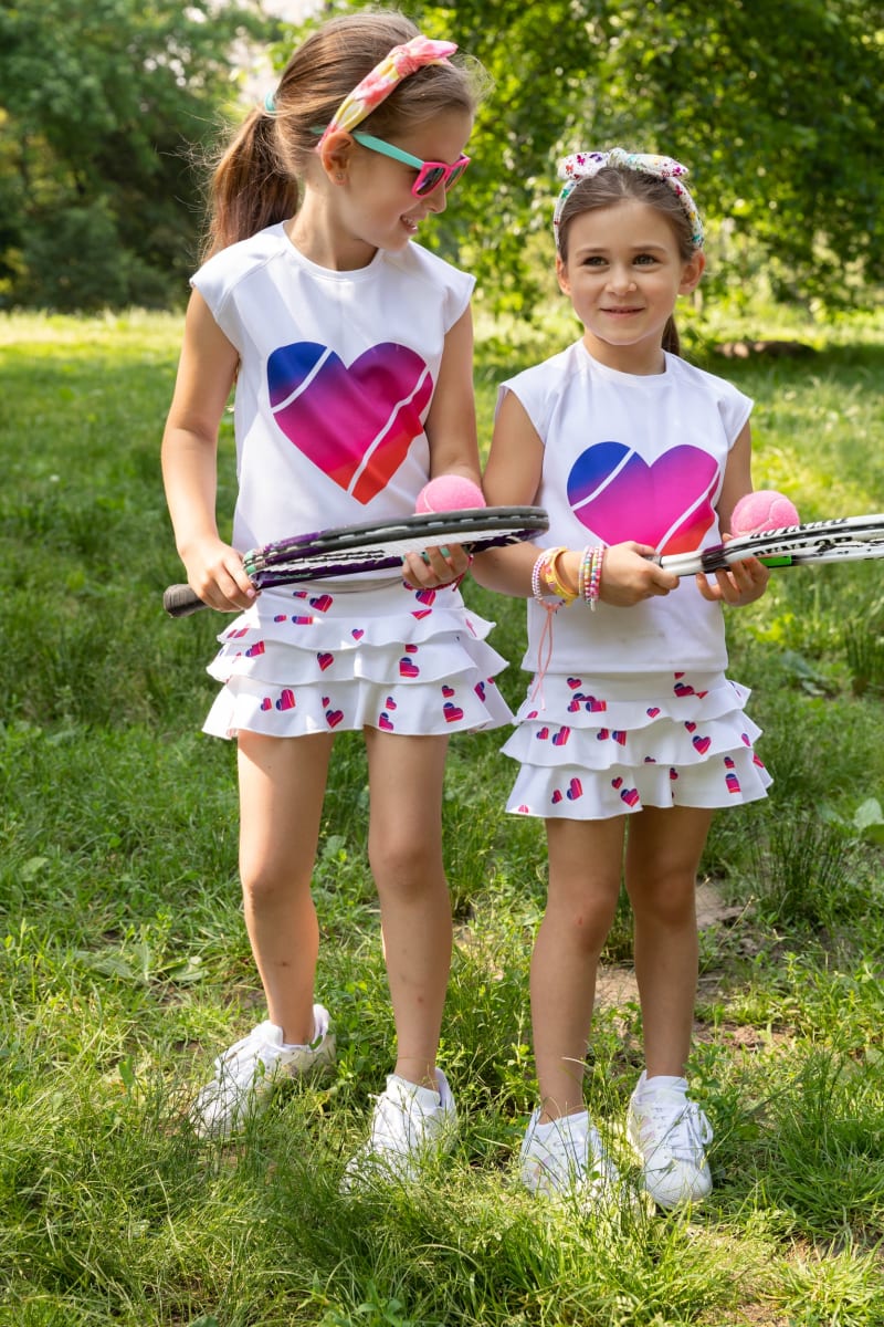 The Love Skirt - White