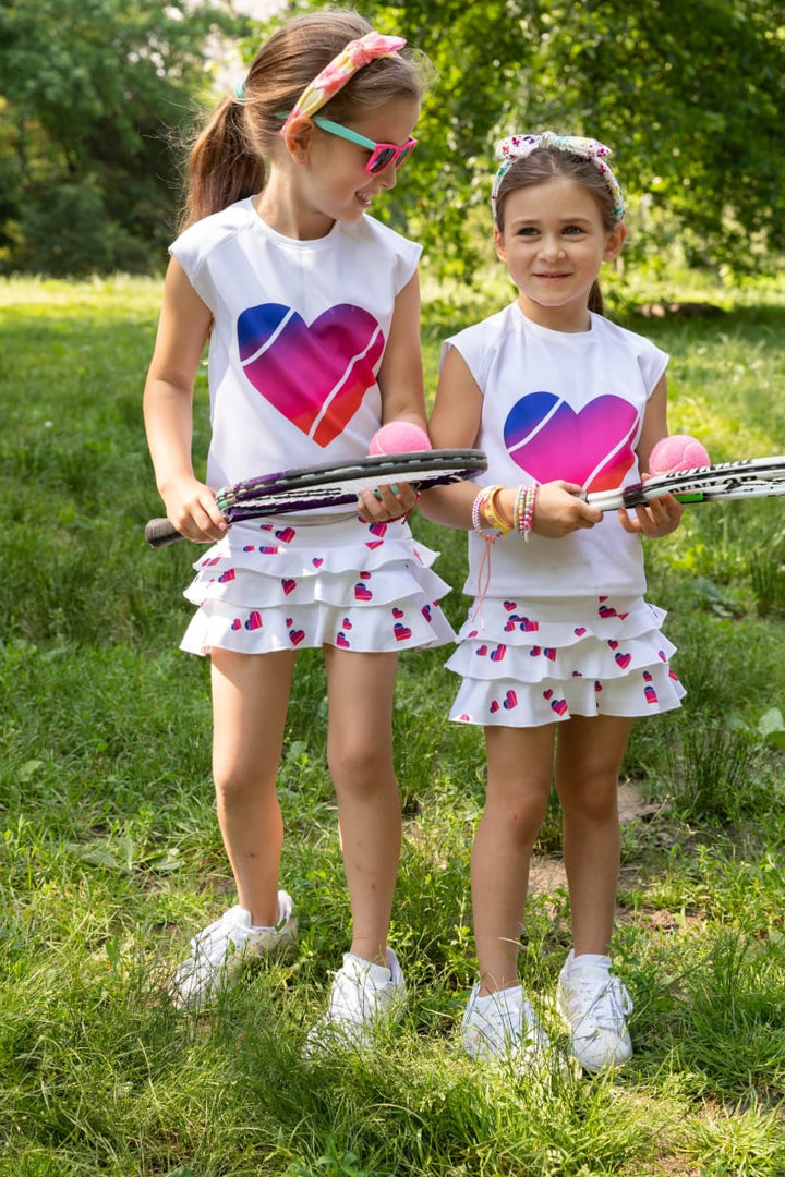 The Love Skirt - White