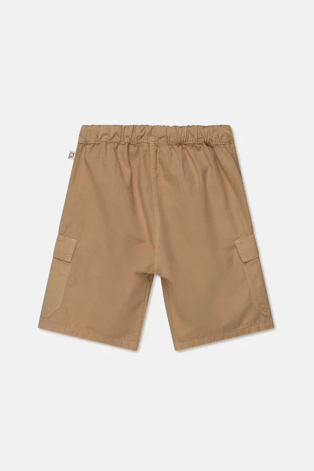 Poplin bermuda shorts - Sand