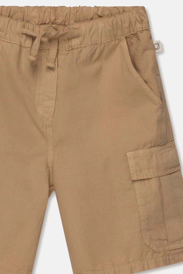 Poplin bermuda shorts - Sand