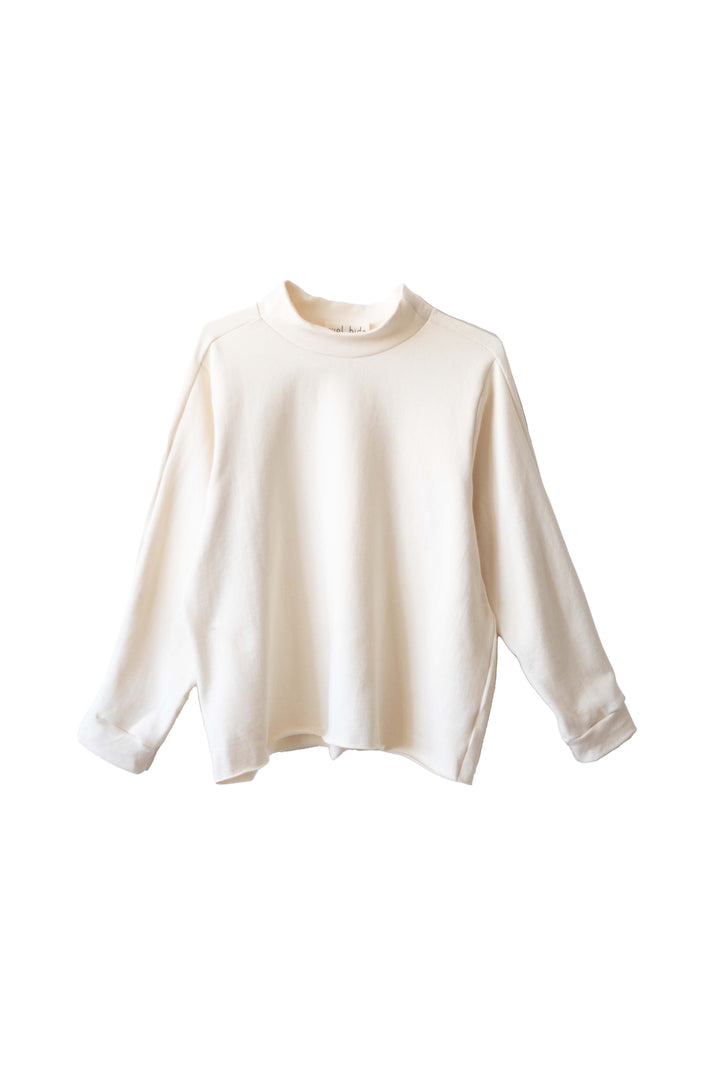 Mockneck Sweatshirt - Natural