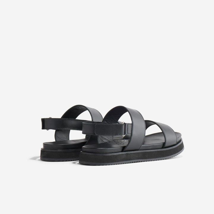 Go-To Flatform Sandal 1.0 - Black/Black - FINAL SALE