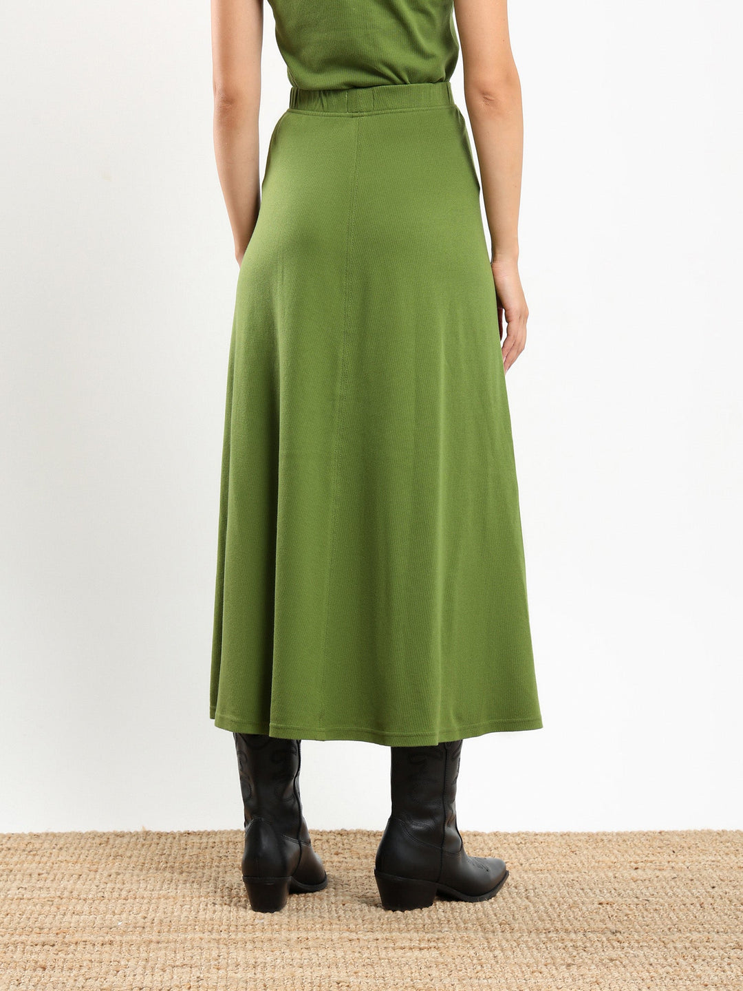 Samia Skirt - Basil