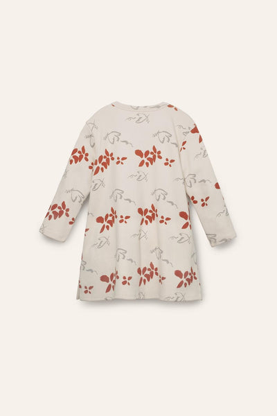 Organic Pima Cotton Kids Dress - Peace