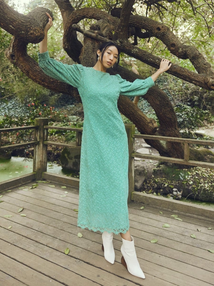 Marina Dress - Bermuda Green