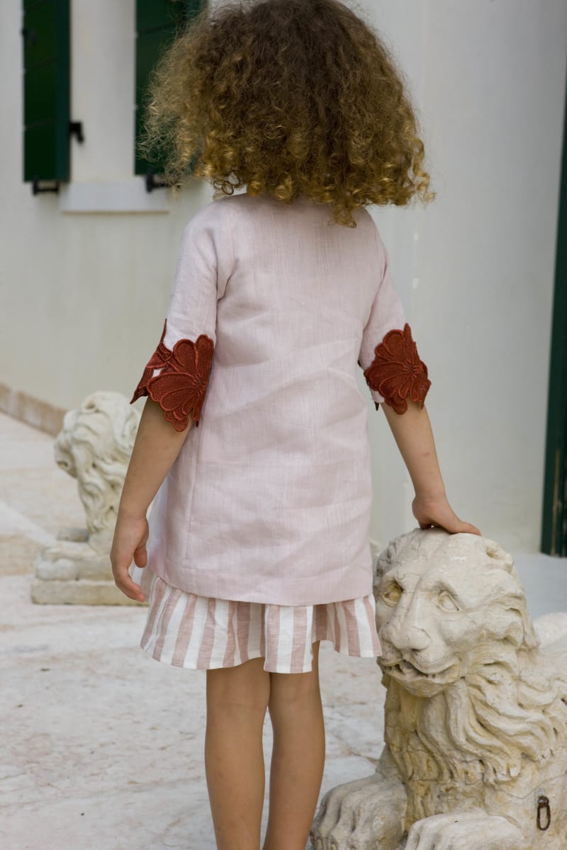 Caterina - Pink & Rust Flower