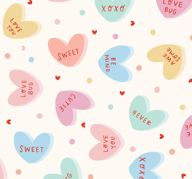 Olivia Dress - Candy Hearts