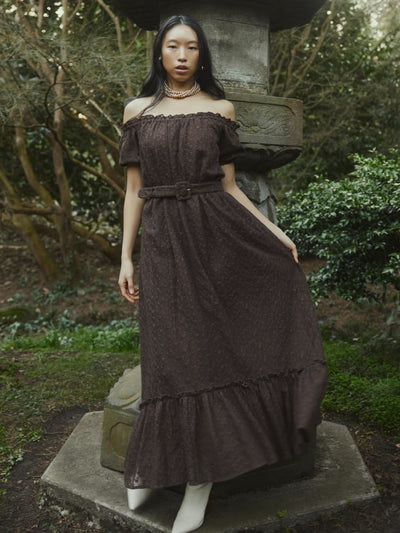 Luna Dress - Chocolate Martini