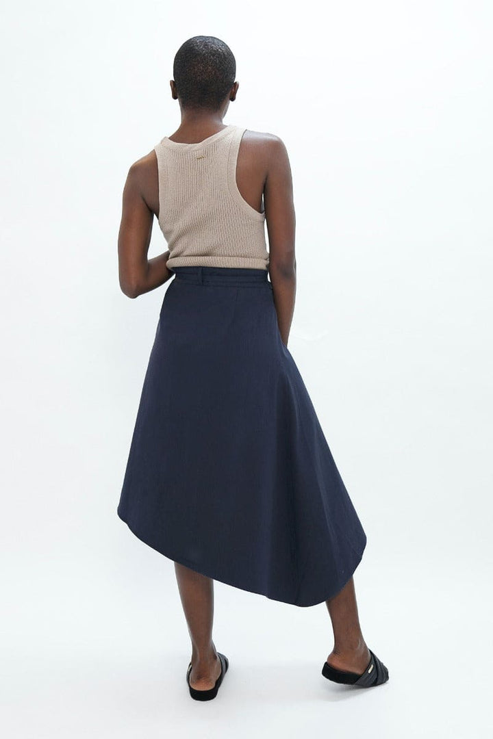 Mallorca Asymmetric Skirt - Summer Night