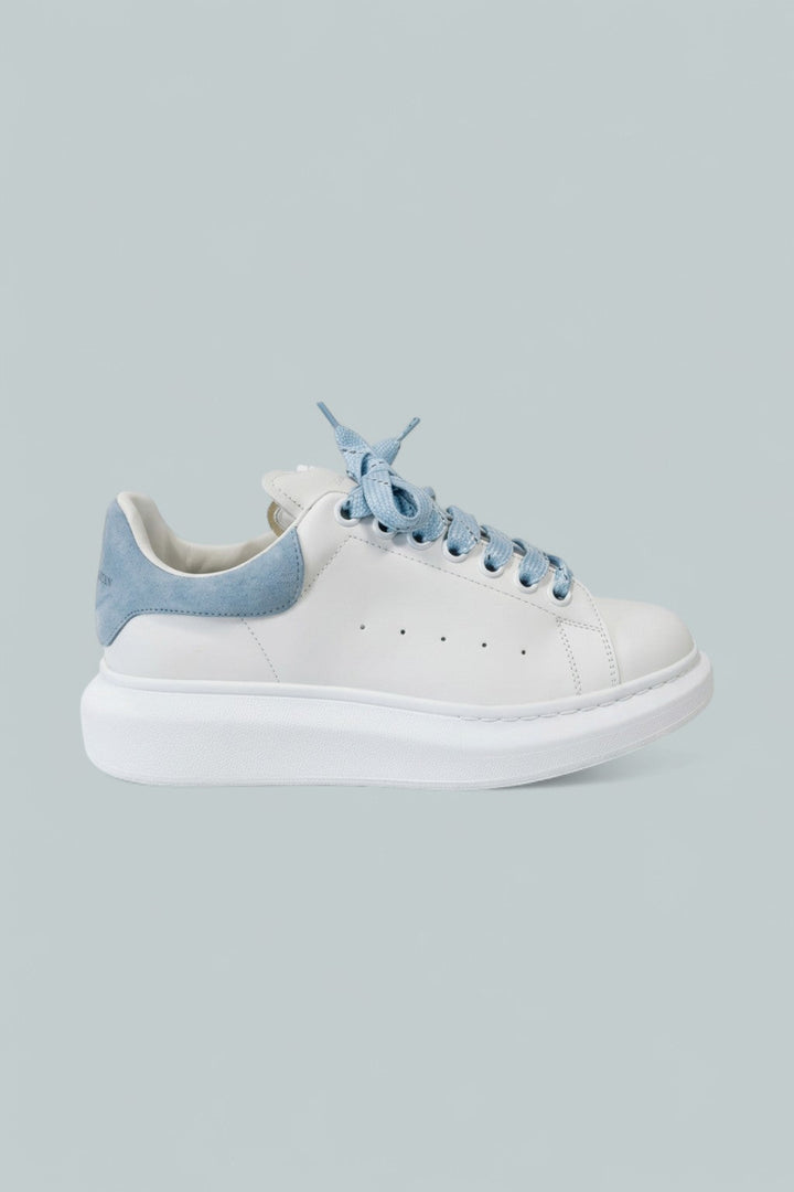 Women's New Tech Platform Sneakers - Pale Blue/White