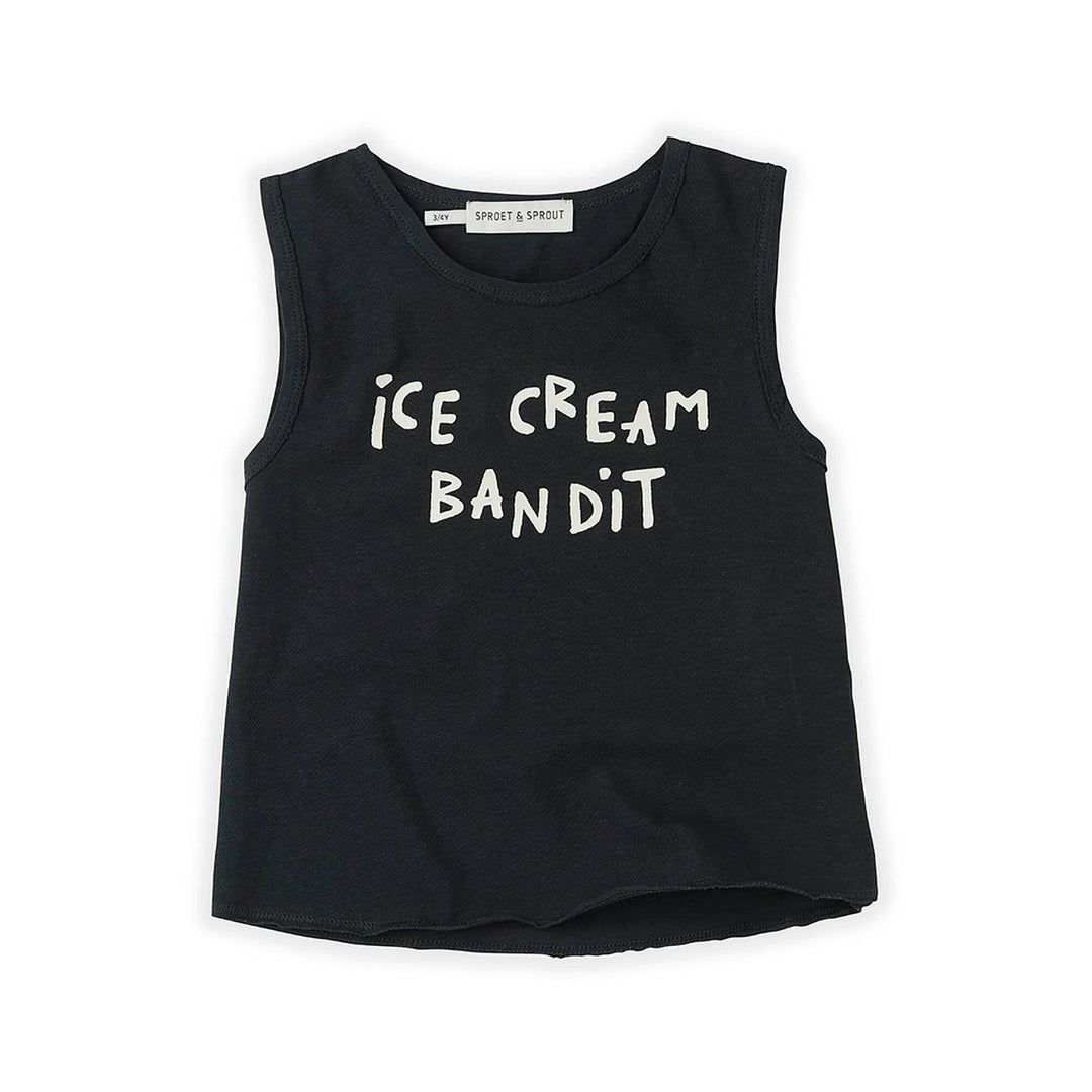 Tank Top Ice Cream Bandit - Asphalt Tanks Sproet & Sprout 