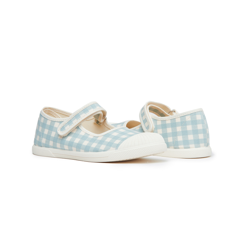 Isabel - Blue Gingham