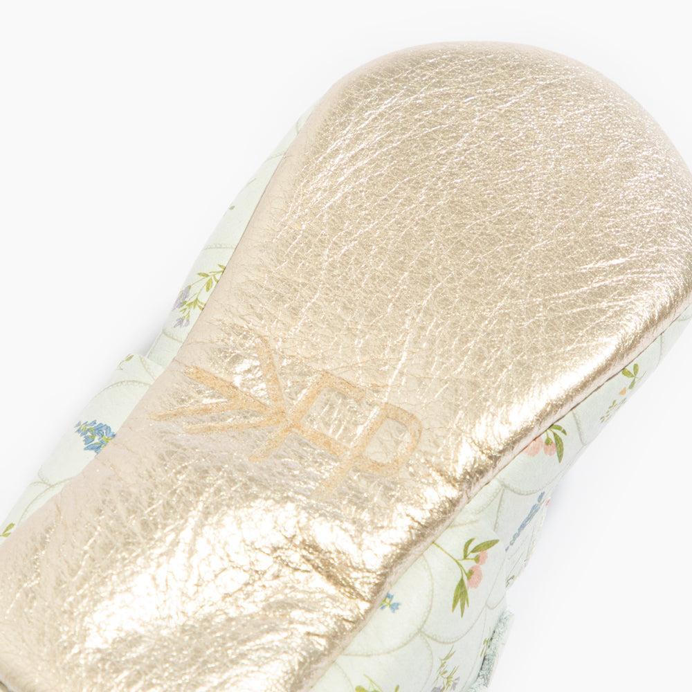 Tea Cup Mary Jane Baby Shoe