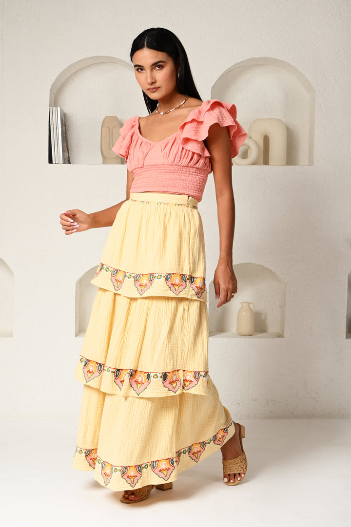 Daisy Blouse - Bubblegum