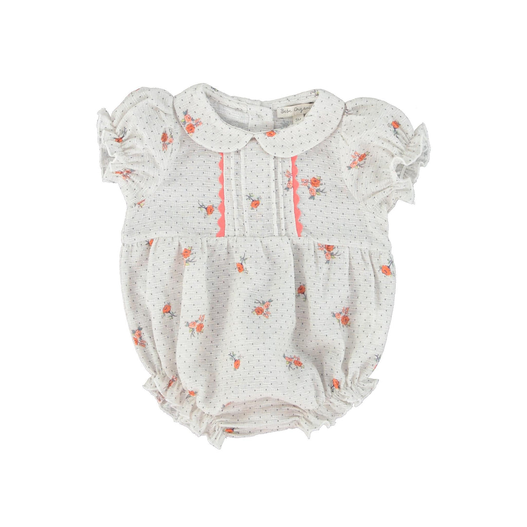 Bia Romper - Dots And Blossoms