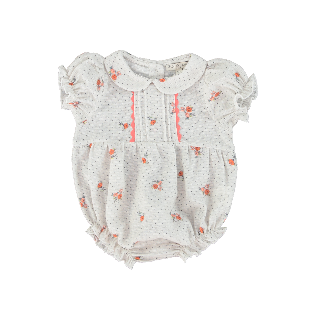 Bia Romper - Dots And Blossoms